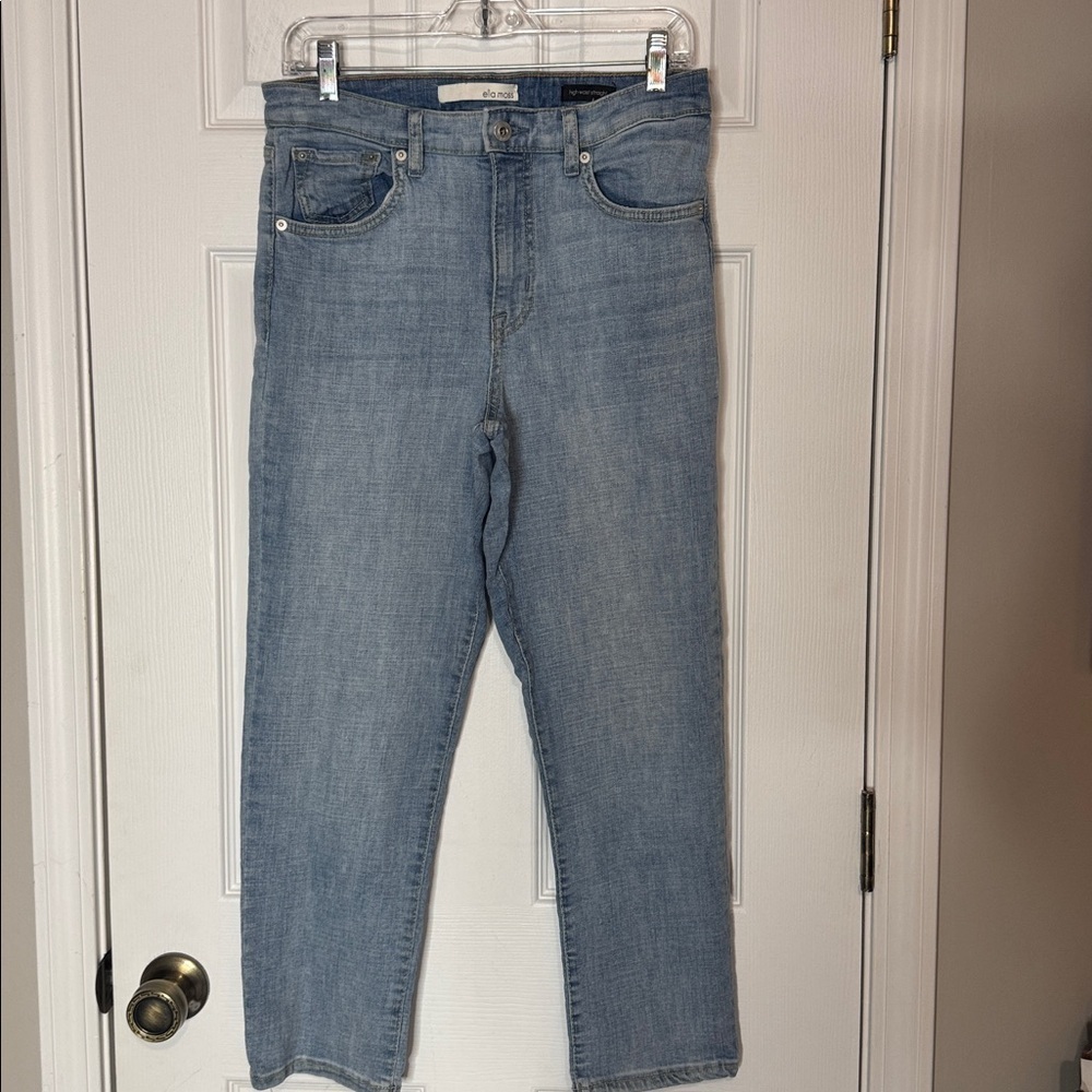 Ella Moss High Waist Straight Leg Vintage Vibe Jeans - Size 8/29